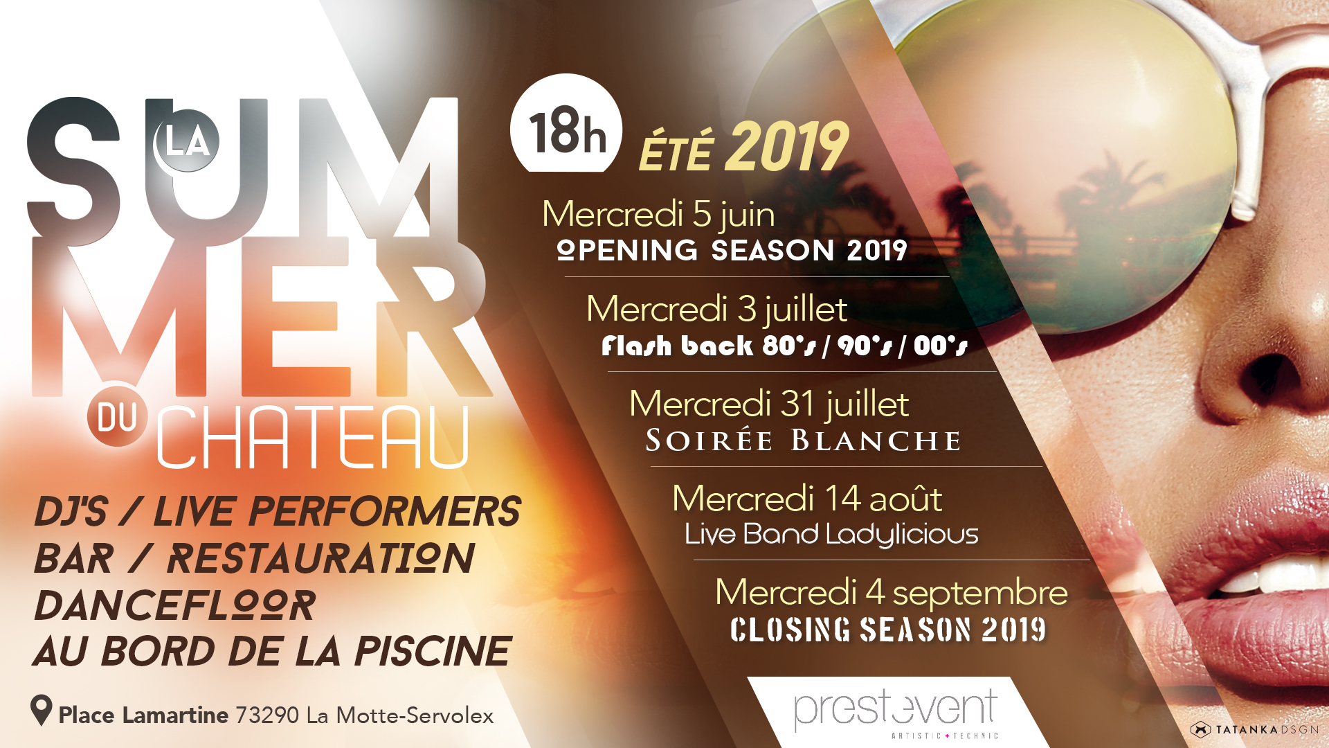 La Summer du Château – Opening Season 2019